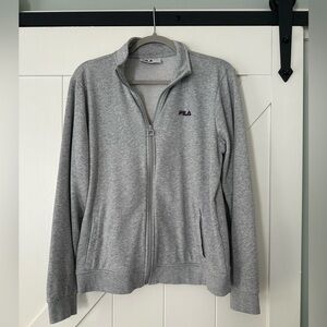 Fila Gray Zip Up Jacket